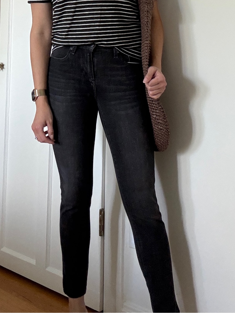 Banana Republic Black Skinny Jeans - Classic Mid-Rise Slim Fit